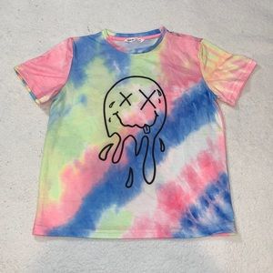 SHEIN Boys Tie Dye t shirt size 9
